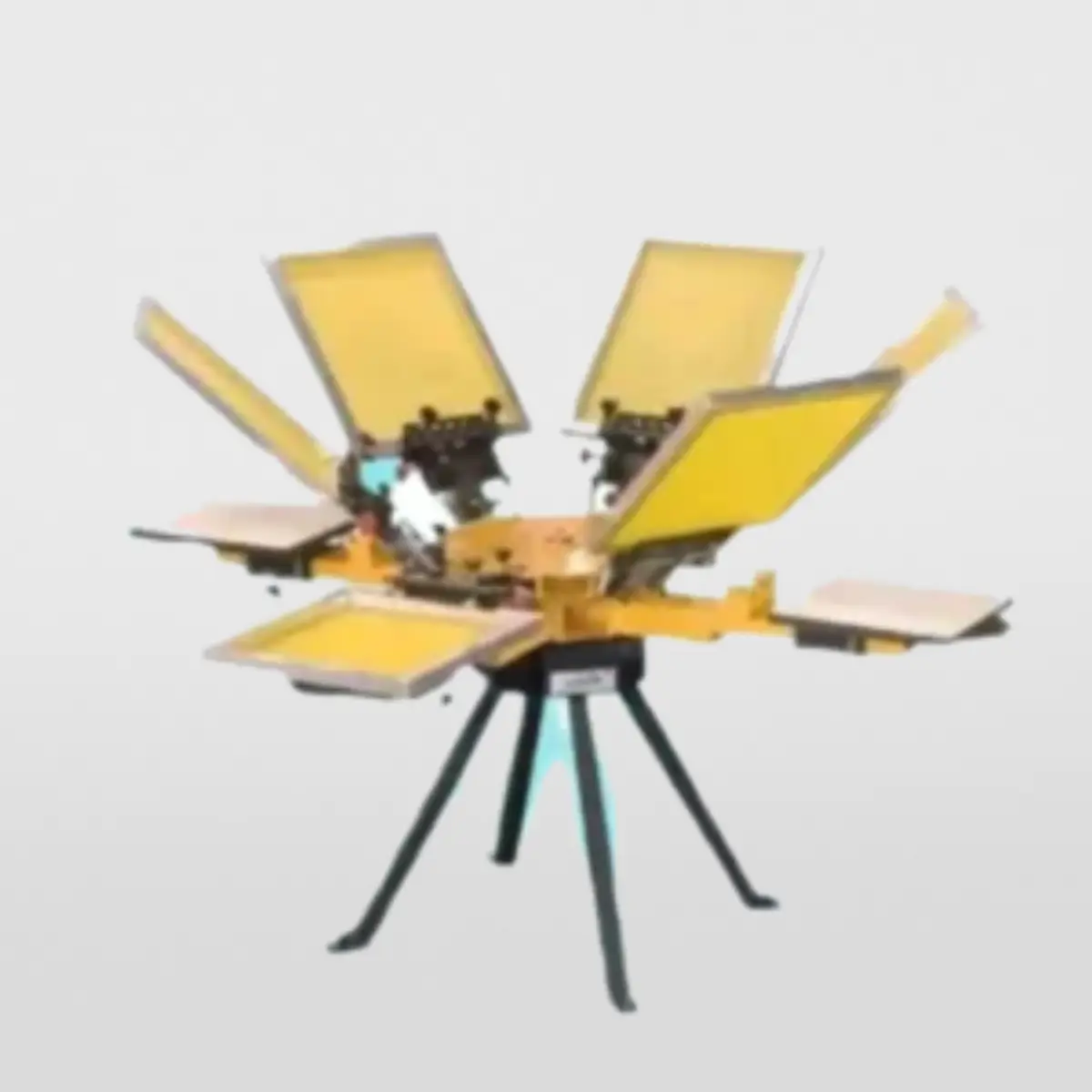 machine de sérigraphie double rotation